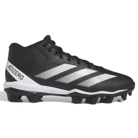 Adidas Adizero Impact 2 Spark Black Molded‎ Cleats IF5102 Men's Size 9 NWT - Picture 12 of 12